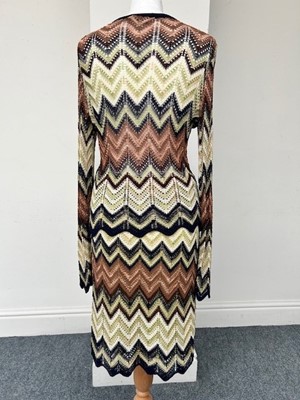 Lot 1005 - Missoni Sport Knitted Chevron Pattern Two...