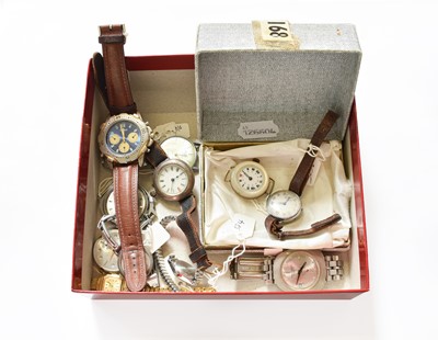 Lot 330 - Four Lady's 9 Carat Gold Wristwatches, A...