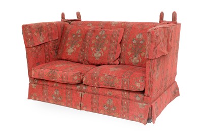 Lot 194 - A Knole-Style Two-Seater Drop-End Sofa, modern,...