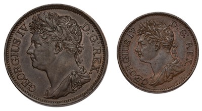 Lot 94 - Ireland, George IV, Penny 1822, (S.6623)...