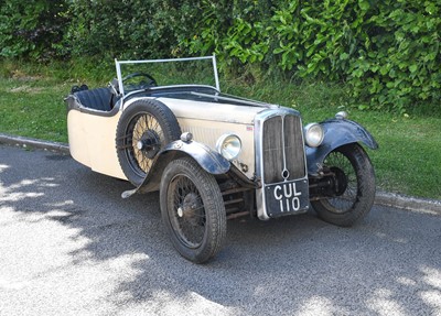 Lot 707 - 1936 BSA Three-Wheeler Registration Number:...