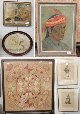 Lot 1116 - Pair of Hand Coloured Fashion Prints,...