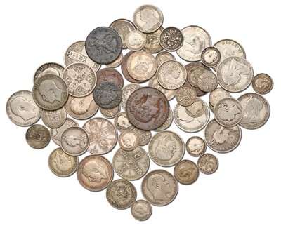 Lot 76 - Assortment of British Pre-Decimal Coins, from...