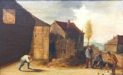 Lot 481 - After David Teniers (1610-1690) Peasants...