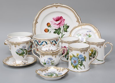 Lot 136 - A Small Group of Spode "Stafford Flowers"...