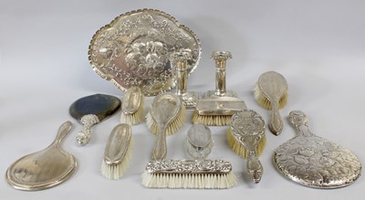 Lot 59 - A Collection of Assorted Silver Dressing-Table...