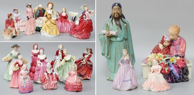 Lot 134 - A Collection of Royal Doulton Ladies,...