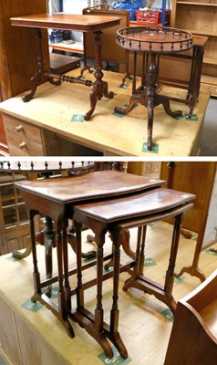 Lot 1312 - Reproduction Furniture, to include: a...