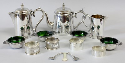 Lot 25 - A Collection of Assorted Silver and Silver...