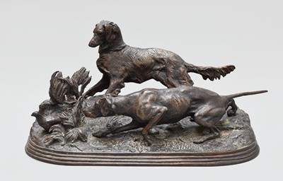 Lot 174 - After Pierre Jules Mene (1810-1879), bronze of...