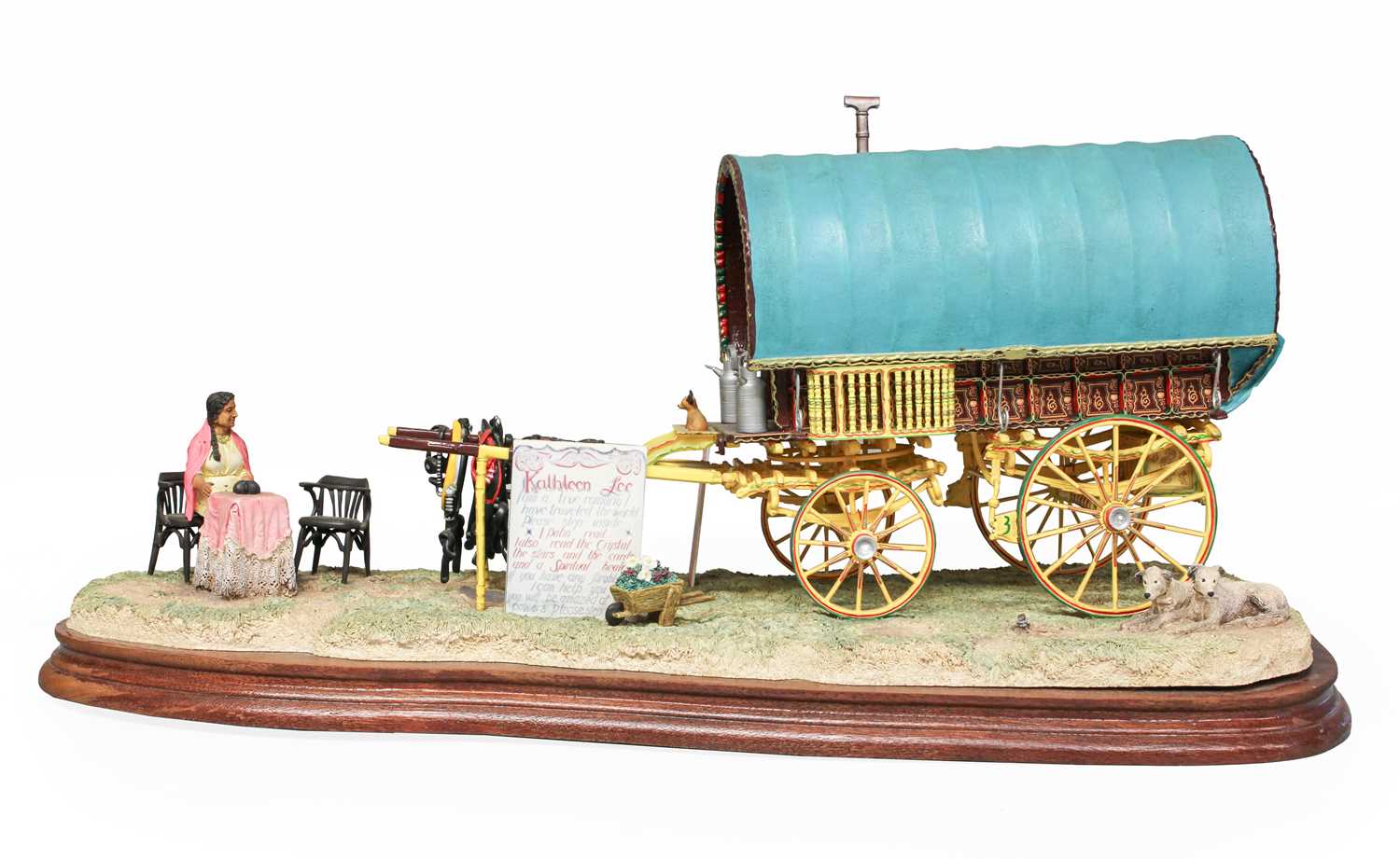 Lot 2010 - Border Fine Arts 'The Fortune Teller', model...