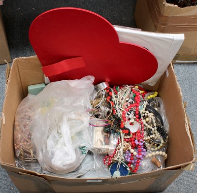 Lot 179 - A Large Quantity of Costume Jewellery (one box)