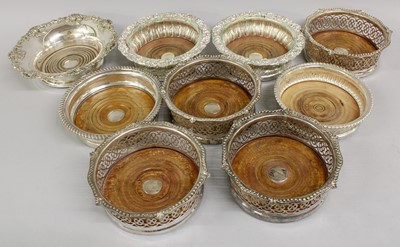 Lot 54 - A Set of Four Victorian Silver Plate...