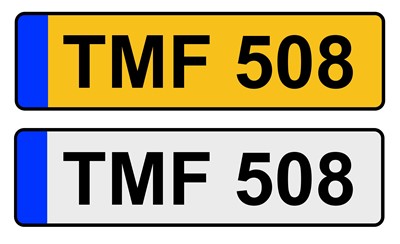 Lot 701 - Cherished Registration TMF 508, with retention...