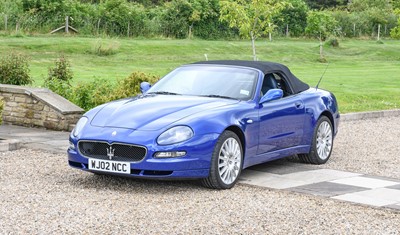 Lot 708 - Maserati Spyder 4200 Cambio Corsa Registration...