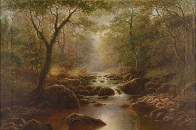 Lot 1035 - William Mellor (1851-1931) ''Bow Ghyll, Near...