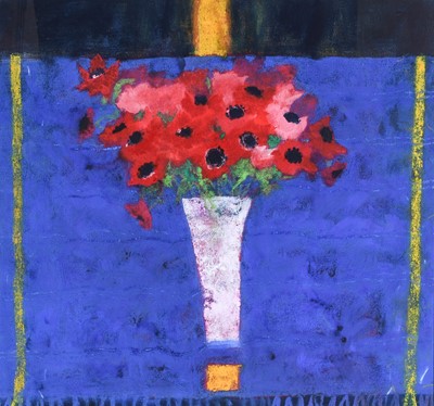 Lot 1084 - Caroline Bailey RSW (b.1953) "Flowers and...