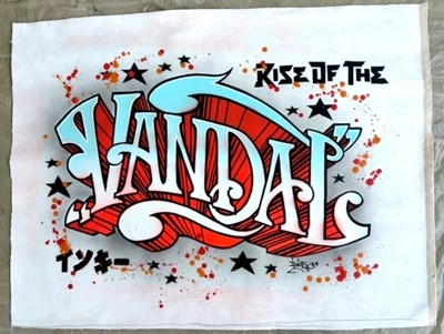 Lot 3 - Inkie (Contemporary) "Rise of the Vandals"...