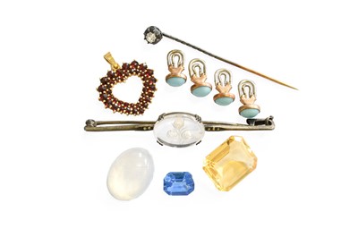 Lot 119 - A Small Quantity of Jewellery, including a...