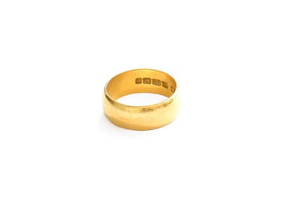 Lot 98 - A 22 Carat Gold Band Ring, finger size N1/2