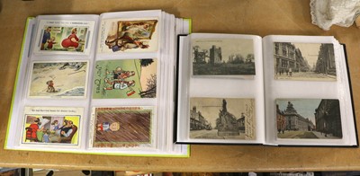 Lot 1327 - Yorkshire Topographical and Comic Postcards,...