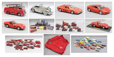 Lot 326 - Various Fire Engines And Other Diecast