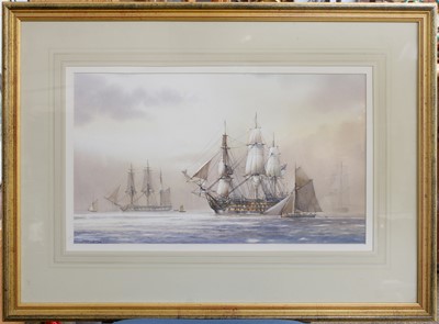 Lot 1002 - David C. Bell (British, b.1950) Anchored...