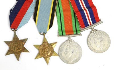 Lot 66 - A Second World War Group of Four Medals,...