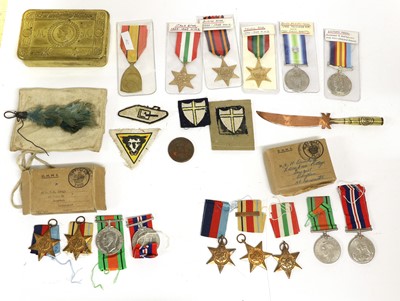 Lot 68 - A Second World War Group of Five Medals,...