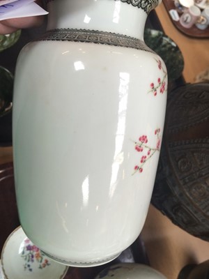 Lot 200 - A Chinese Porcelain Vase, Republic period,...
