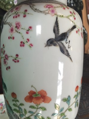Lot 200 - A Chinese Porcelain Vase, Republic period,...
