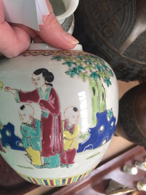 Lot 200 - A Chinese Porcelain Vase, Republic period,...
