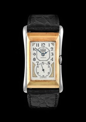 Lot 2162 - Rolex: A Good 18 Carat Two Colour Gold Flared...