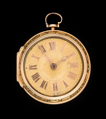 Lot 2133 - Rane: A 22 Carat Gold Repousse Pair Cased...