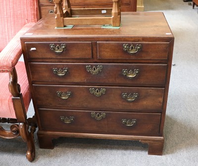 Lot 1331 - A George III Mahogany Chest of Drawers,...