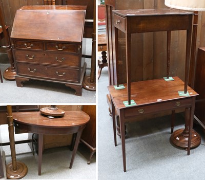 Lot 1271 - A 19th Century Mahogany Bureau, 86cm by 50cm...