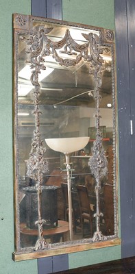 Lot 1312 - A Regency Style Mirror, of rectangular form,...