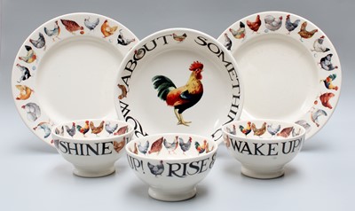 Lot 168 - Emma Bridgewater Pottery: poultry decorated...