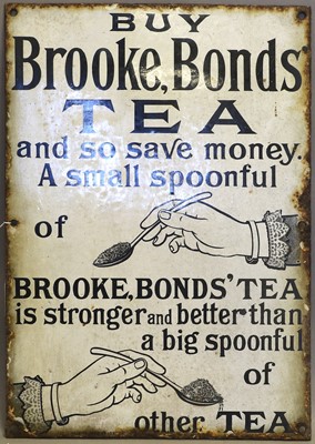 Lot 131 - Buy Brooke Bond Tea Enamel Sign