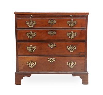 Lot 779 - A George III Mahogany Bachelor's Chest, late...