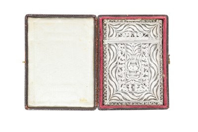 Lot 2249 - A Victorian Silver Card-Case