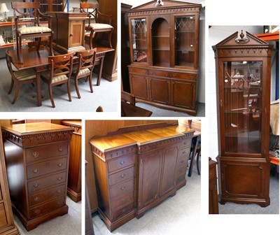 Lot 1268 - An Extensive Reproduction Regency Style...