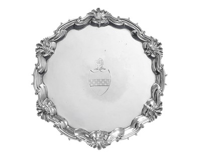 Lot 2217 - A George III Silver Salver