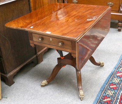 Lot 1340 - A 19th Century Mahogany Pembroke Table, with...