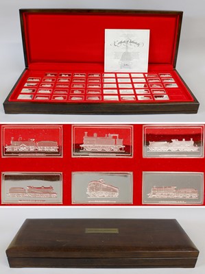 Lot 58 - A Cased Set of Forty-Seven Elizabeth II Silver...