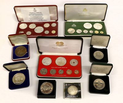 Lot 360 - 3x Franklin Mint Proof Sets, to include;...