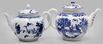 Lot 185 - A Worcester Porcelain Teapot and Cover, circa...