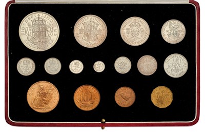 Lot 333 - George VI, 'Coronation' Proof Set 1937, 15...