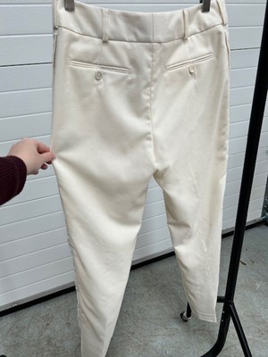 Lot 1039 - Saint Laurent Paris Cream Wool Mix Evening...