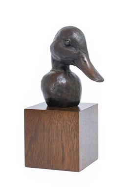 Lot 238 - David Cemmick (b.1955): A Bronze Head of a...